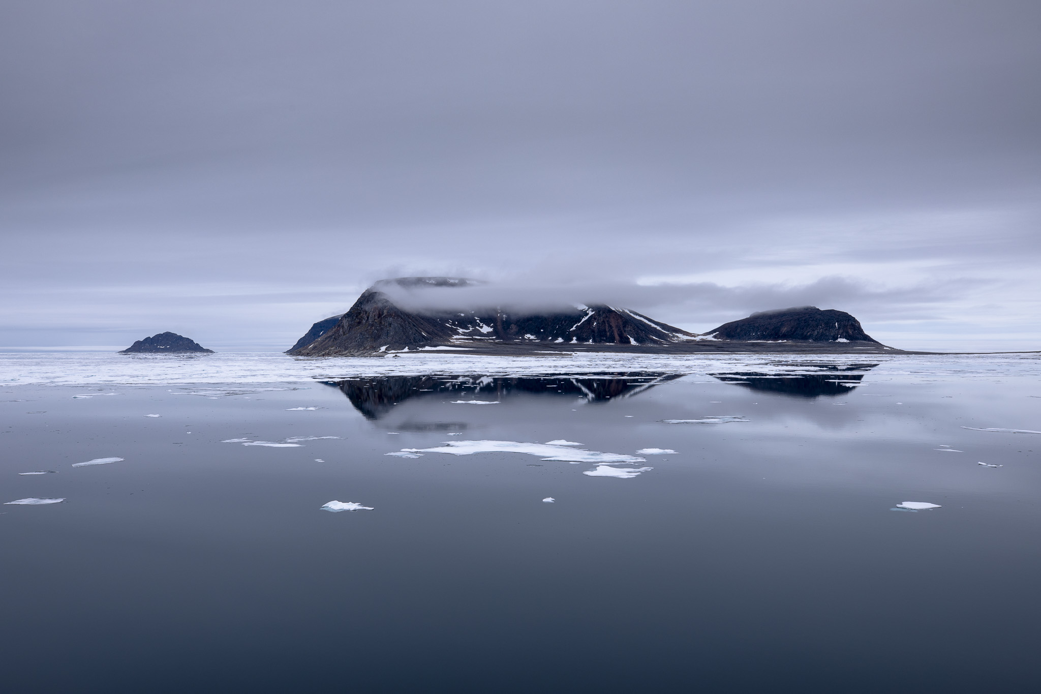 Phippsøya, an island north of Svalbard